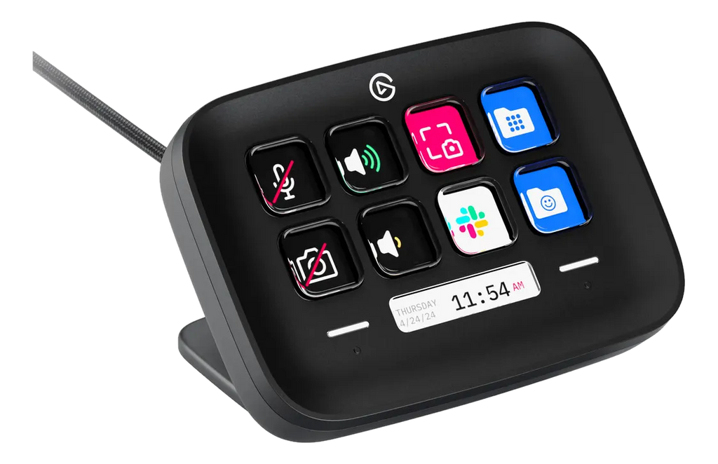 Razer Stream Controller Keypad Todo-en-Uno Streaming 12 Botones LCD 6 Diales Analógicos