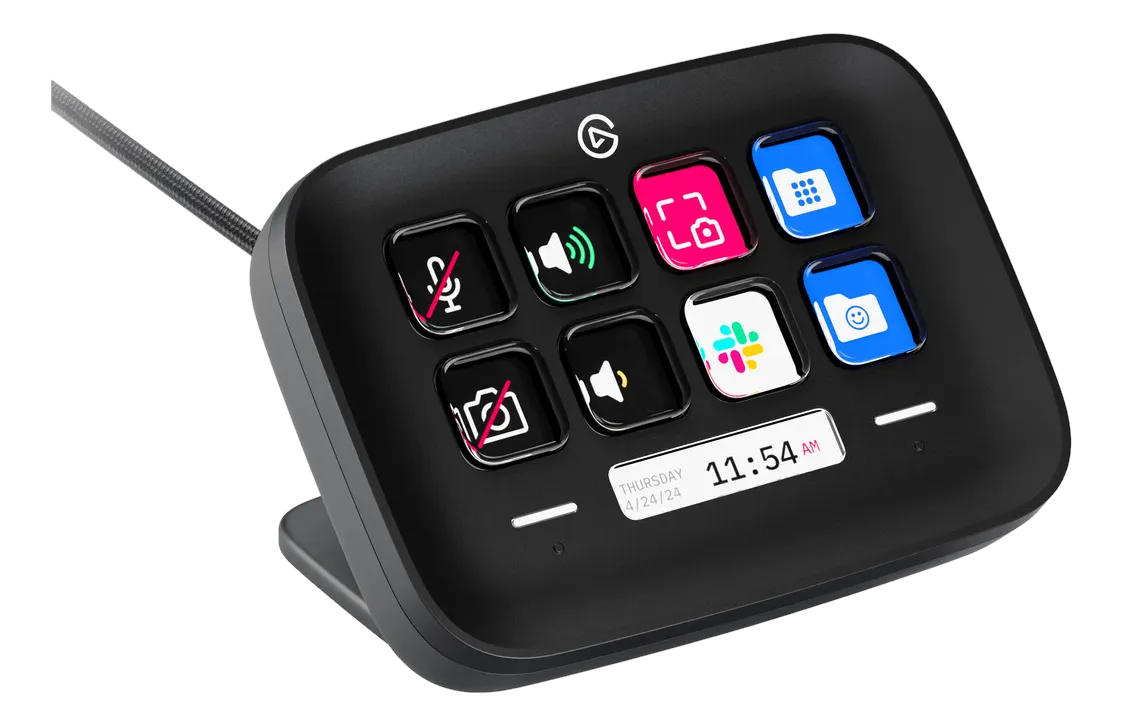 Razer Stream Controller Keypad Todo-en-Uno Streaming 12 Botones LCD 6 Diales Analógicos