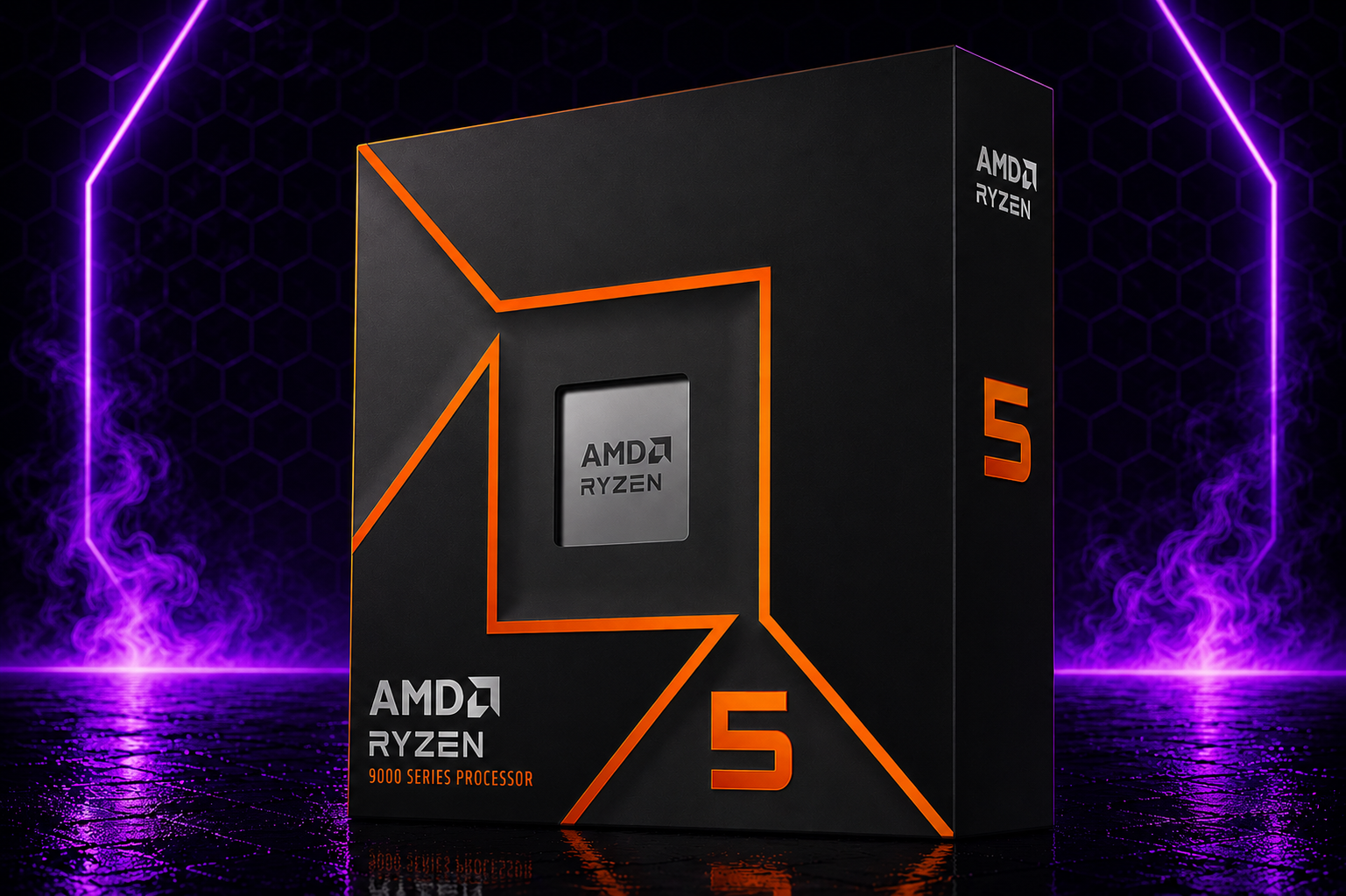 Procesador AMD Ryzen 5 9600X 3.9GHz 6 Núcleos AM5 Sin Cooler