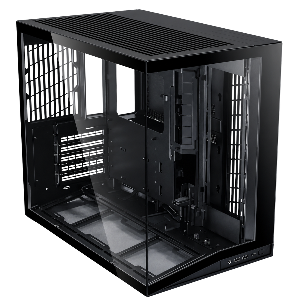 Gabinete Lian Li O11 Dynamic Mini V2 Flow Black ATX Mid-Tower 5x Ventiladores Reversos