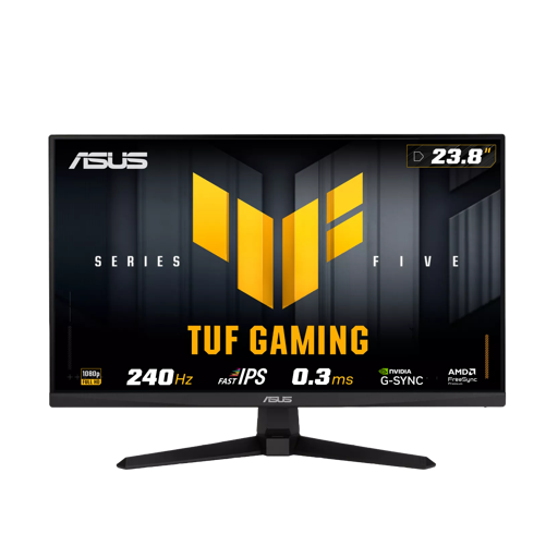 Monitor Gamer ASUS TUF Gaming VG249QM5A 23.8" FHD 240Hz Fast IPS 0.3ms HDR10 FreeSync G-SYNC