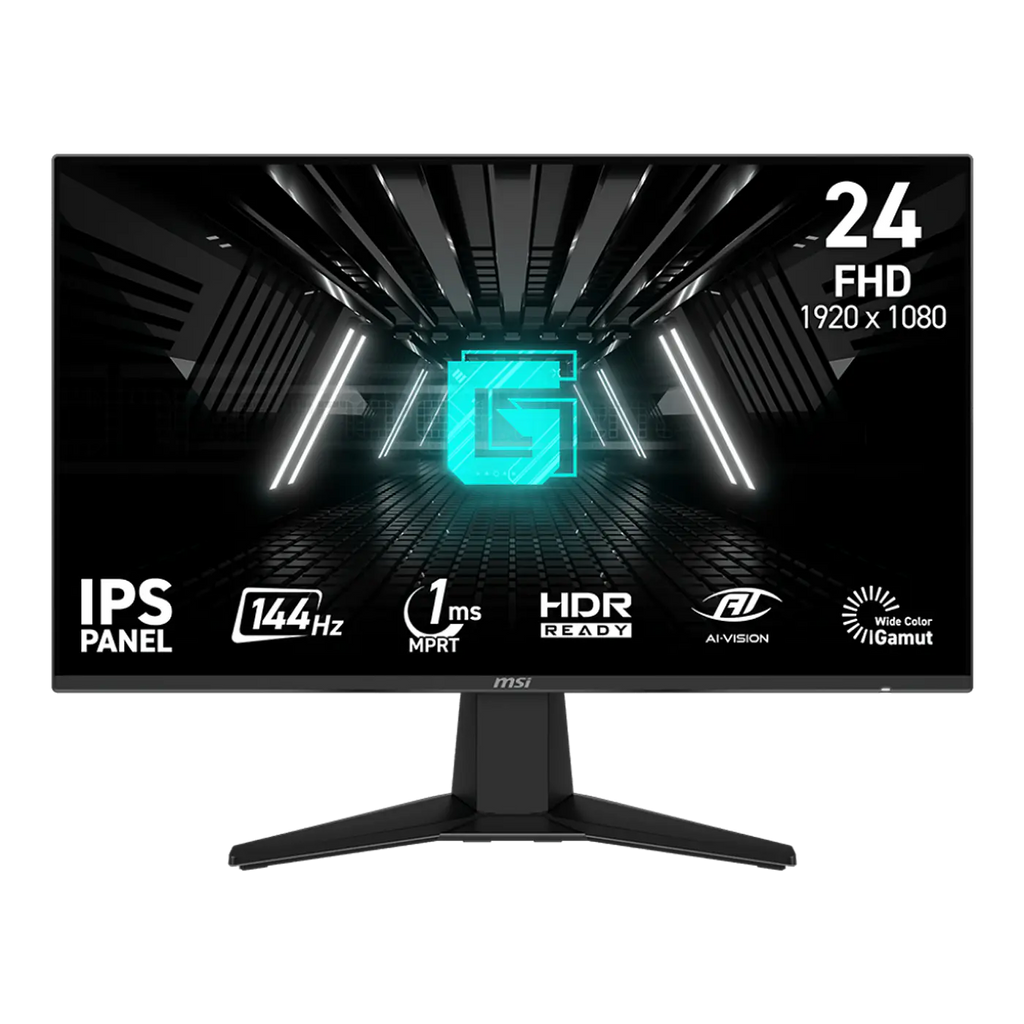 Monitor Gamer MSI G242L E14 23.8" FHD 144Hz IPS 1ms AMD FreeSync Negro