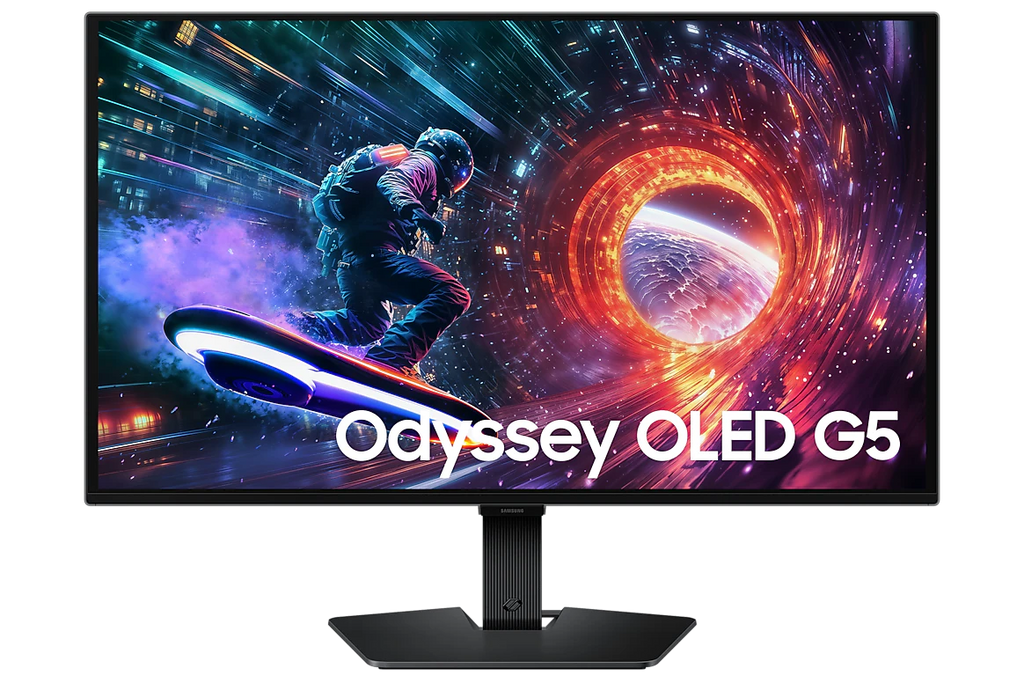 Monitor Gamer Samsung Odyssey OLED G5 G50SF 27" QHD 180Hz 0.03ms G-SYNC FreeSync Glare Free