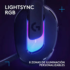 Audífono Gamer Logitech G522 Lightspeed Inalámbrico 2.4GHz RGB Negro