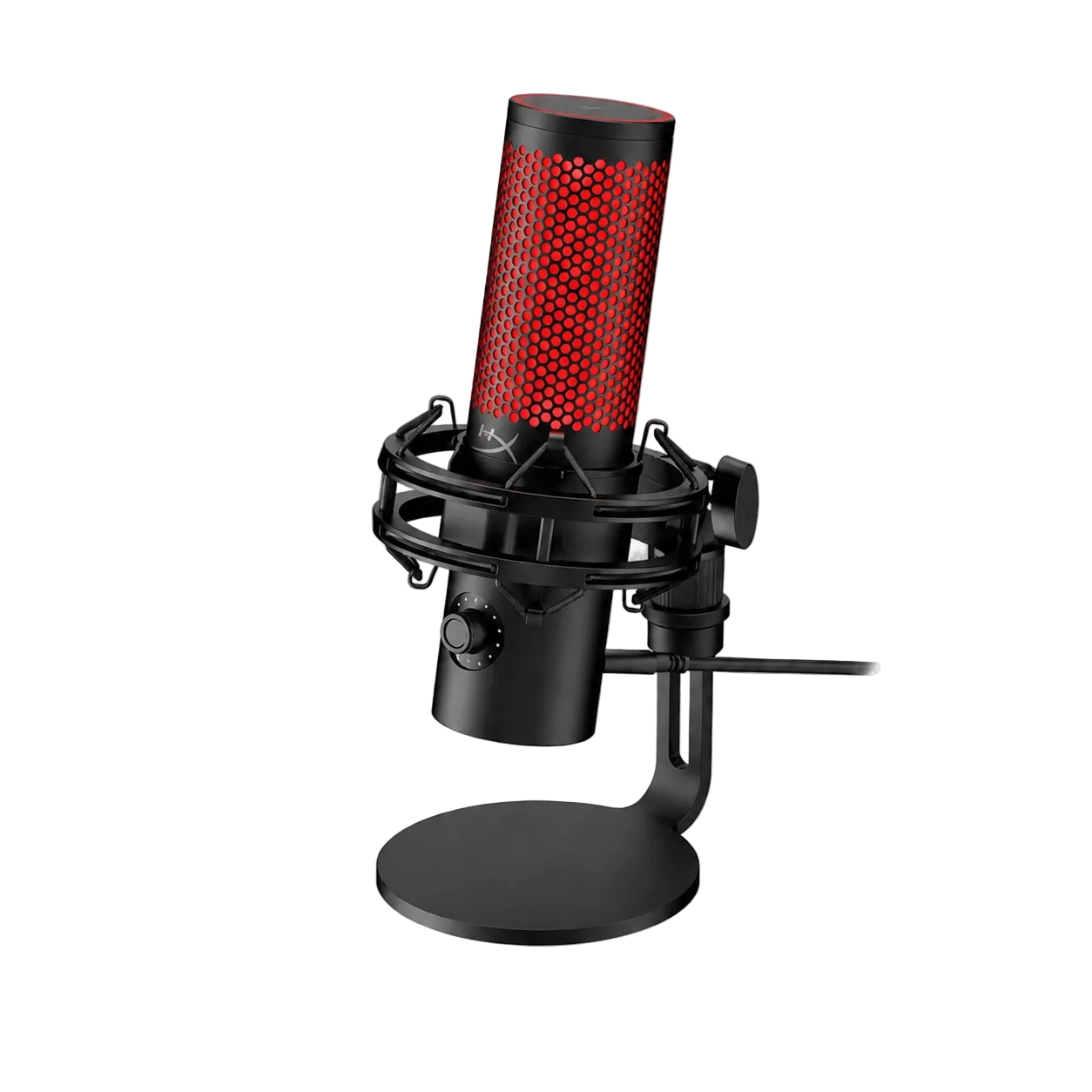 Micrófono HyperX QuadCast 2 USB Streaming Gaming 24bit/96kHz 4 Patrones Polares