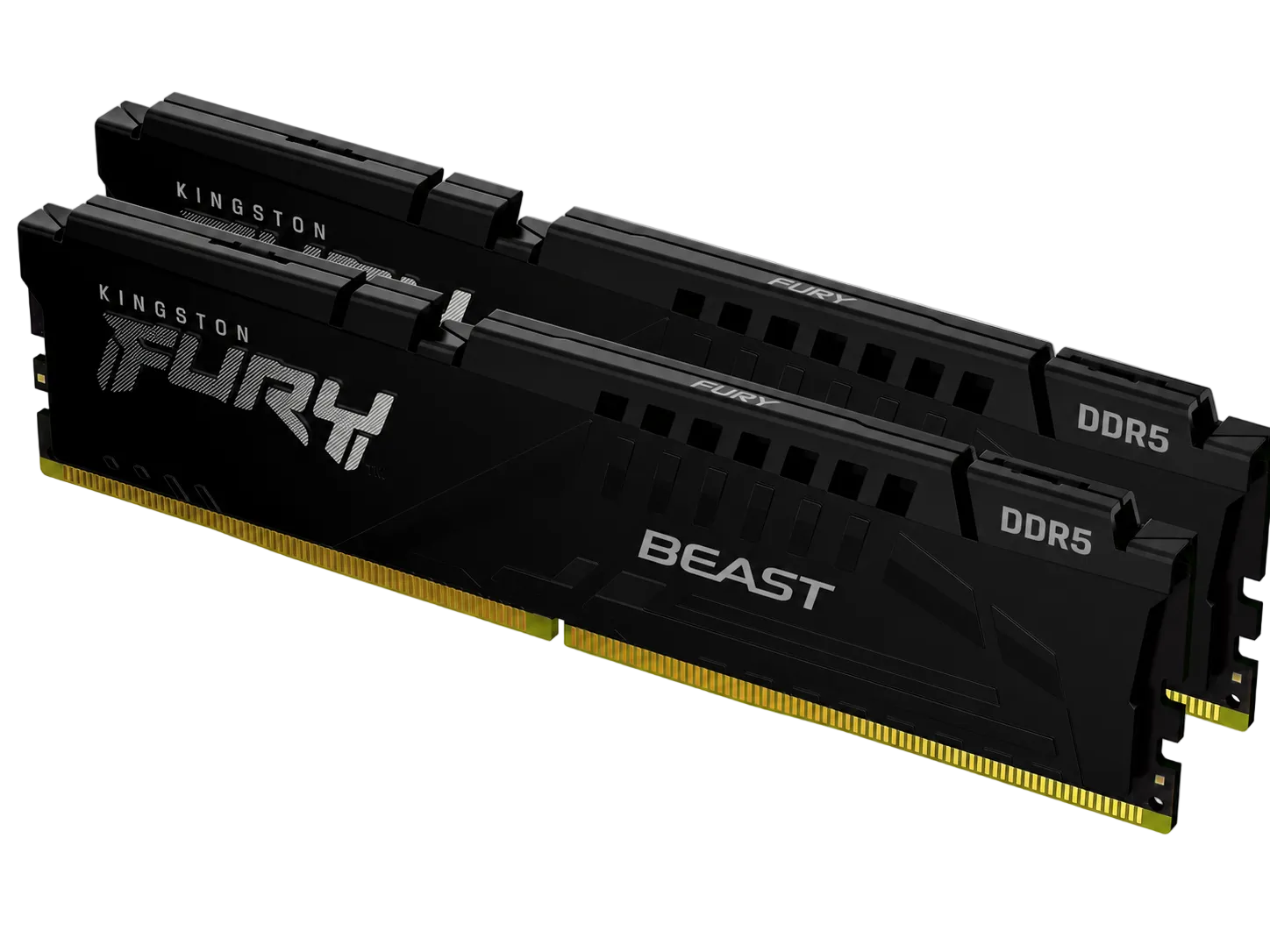 Kit Memoria RAM Kingston Fury Beast RGB 32GB (2x16GB) DDR5 5600MT/s CL40 XMP