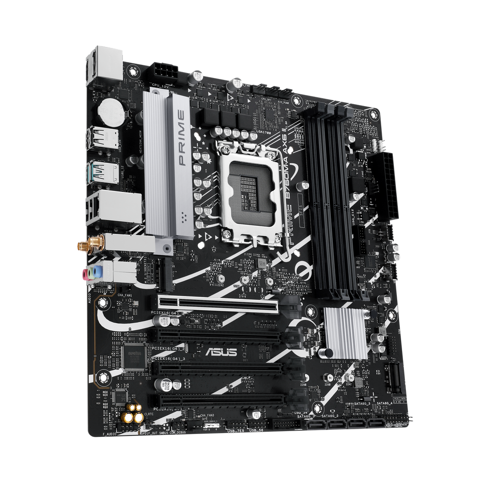 Placa Madre ASUS PRIME B760M-A AX6 II mATX LGA1700 DDR5