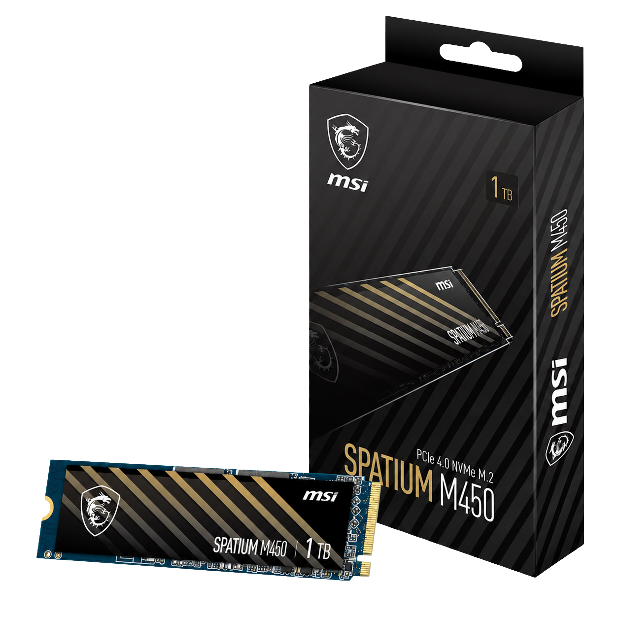 SSD MSI Spatium M450 1TB M.2 2280 NVMe PCIe 4.0 3600MB/s