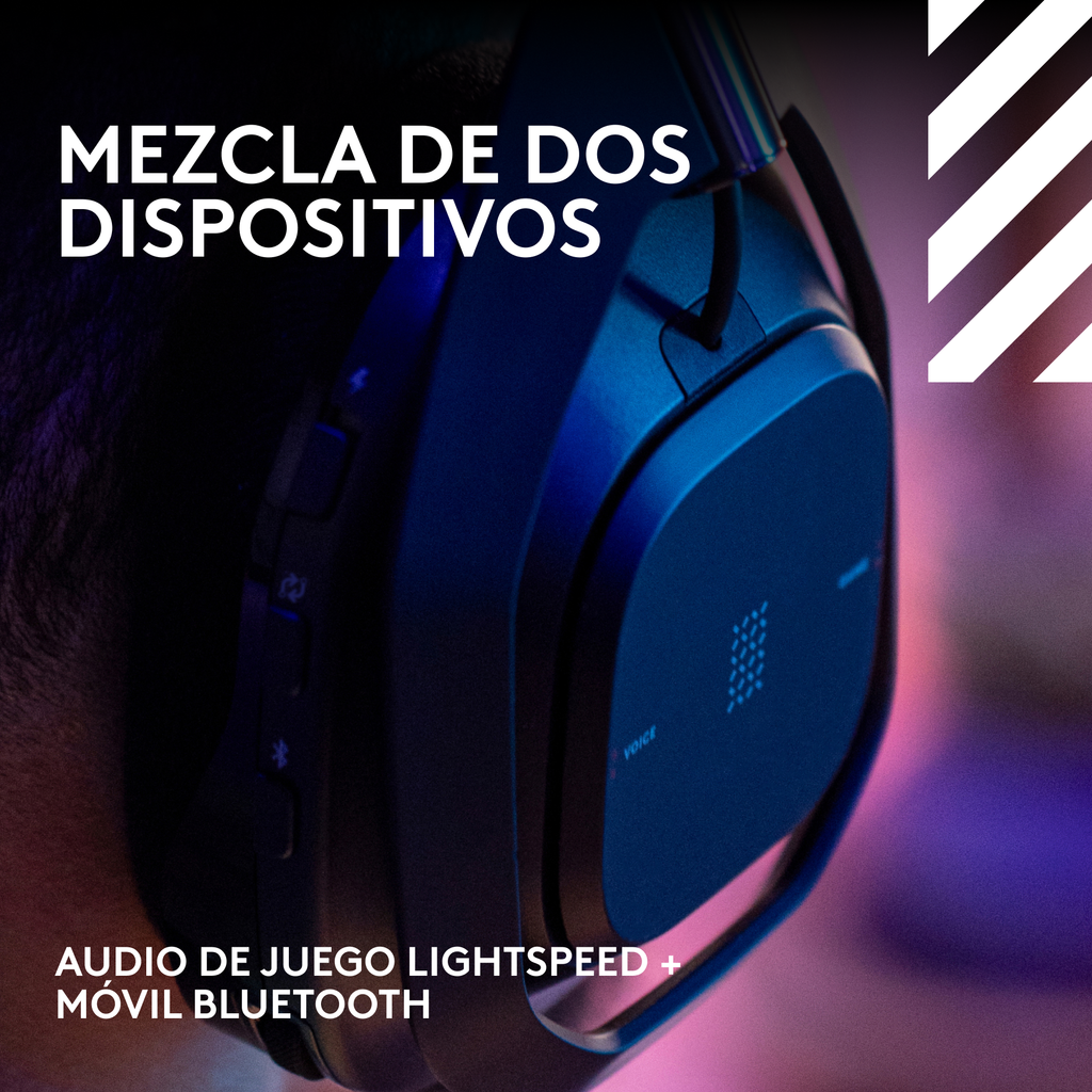 Audífono Gamer Inalámbrico Logitech Astro A50 X Lightspeed Multiplatforma Negro