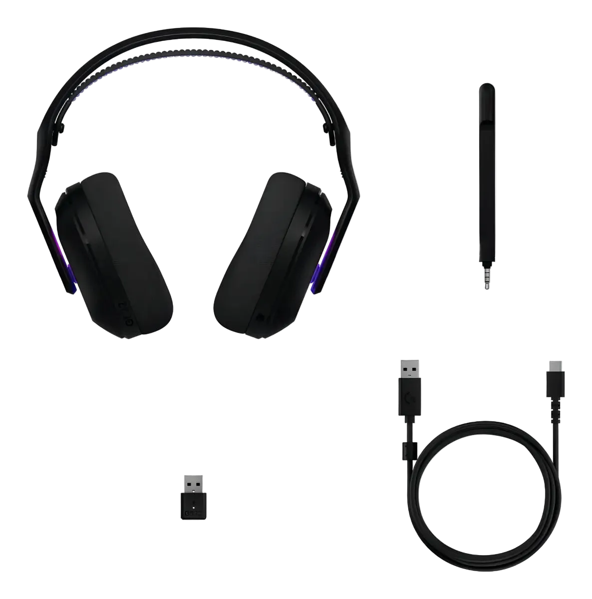 Audífono Gamer Logitech G522 Lightspeed Inalámbrico 2.4GHz RGB Negro