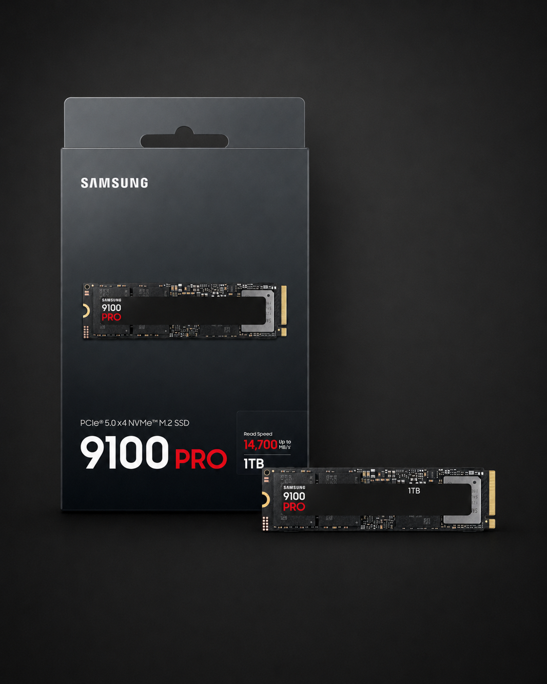 SSD Samsung 9100 Pro 1TB M.2 2280 NVMe PCIe 5.0 x4 14800MB/s