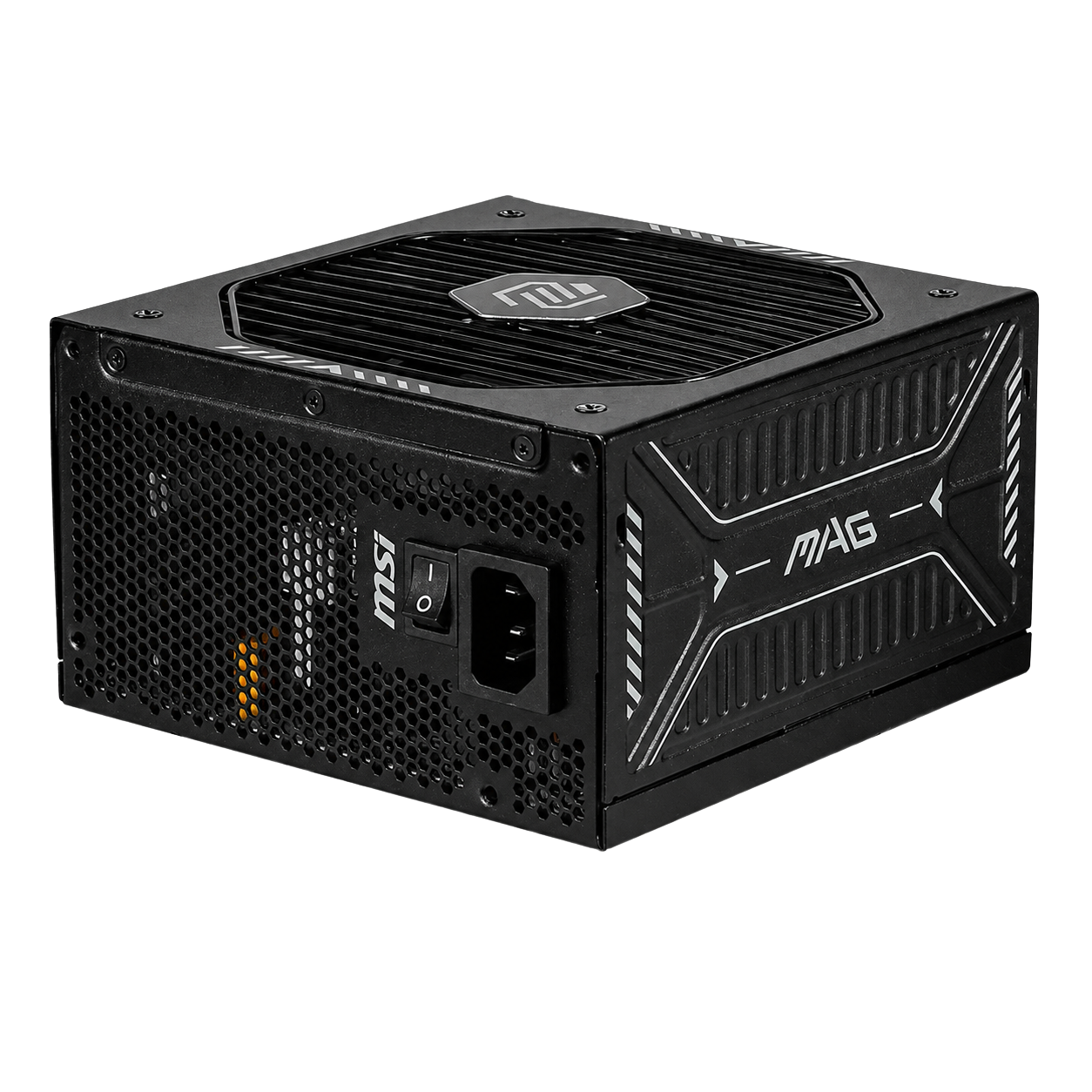 Fuente de Poder MSI MAG A850GLS PCIE5 850W 80 Plus Gold ATX 3.1 Full Modular Negra