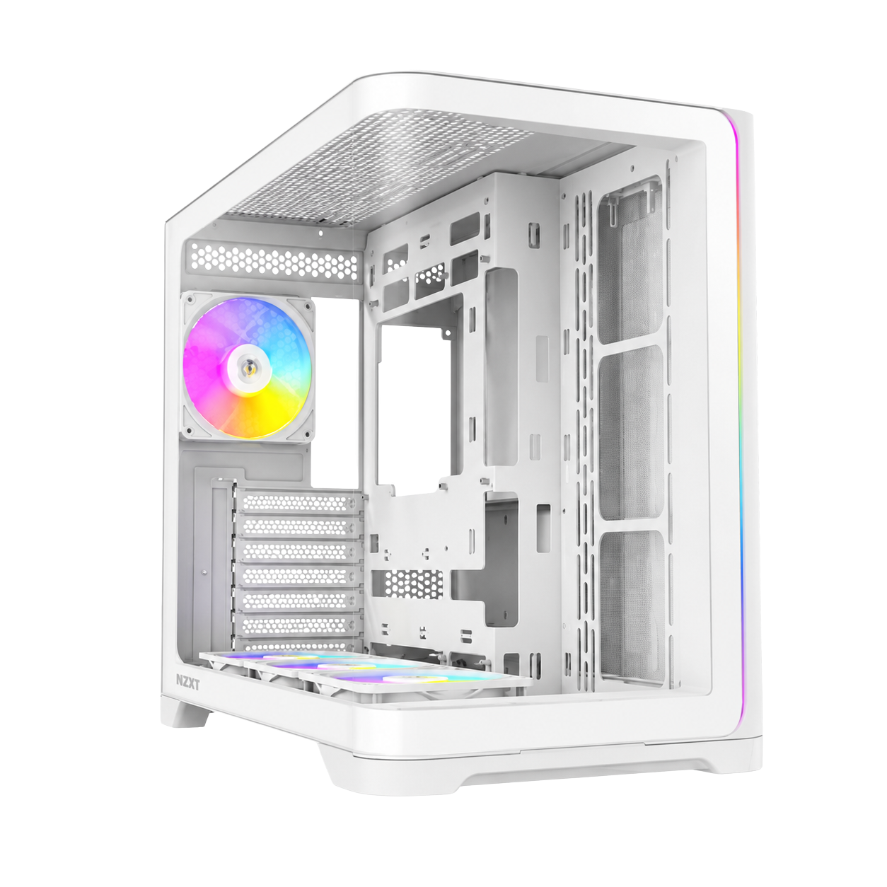 Gabinete Antec C5 Curve ARGB White ATX Mid-Tower Vidrio Templado Blanco