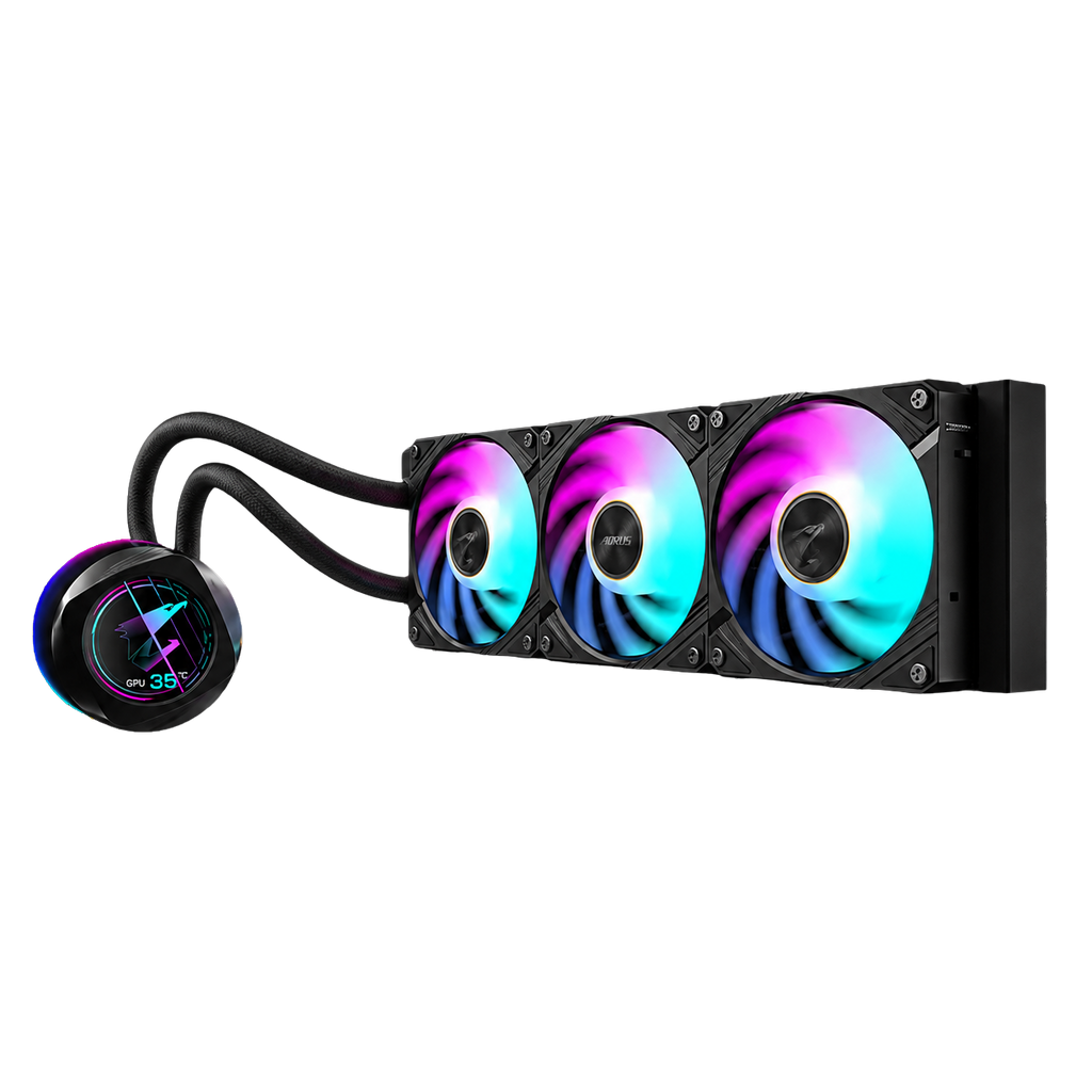 Refrigeración Líquida Gigabyte AORUS Waterforce X II 360mm LCD ARGB LGA1851/AM5