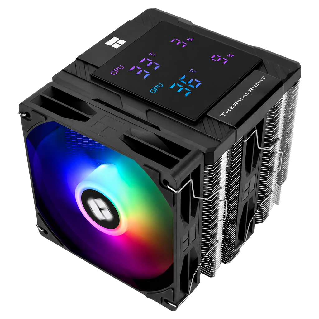 Cooler CPU Thermalright Peerless Assassin 120 Digital Black ARGB LGA1851 AM5