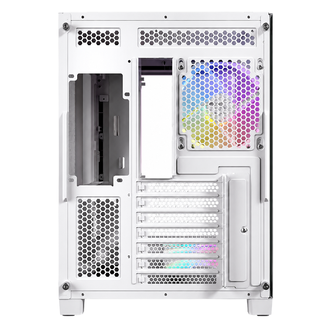 Gabinete Antec C5 Curve ARGB White ATX Mid-Tower Vidrio Templado Blanco