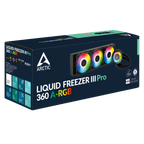 Refrigeración Líquida ARCTIC Liquid Freezer III 360 Pro Black A-RGB 360mm Intel/AMD
