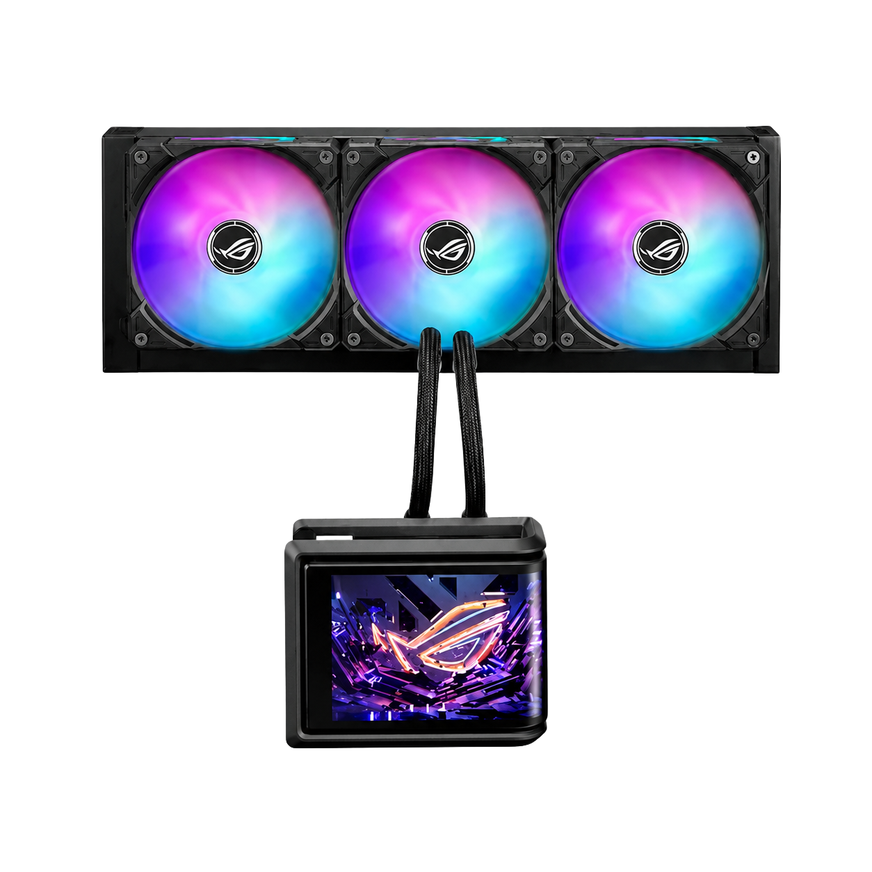 Refrigeración Líquida ASUS ROG Ryuo IV SLC 360 ARGB AMOLED 360mm Intel/AMD