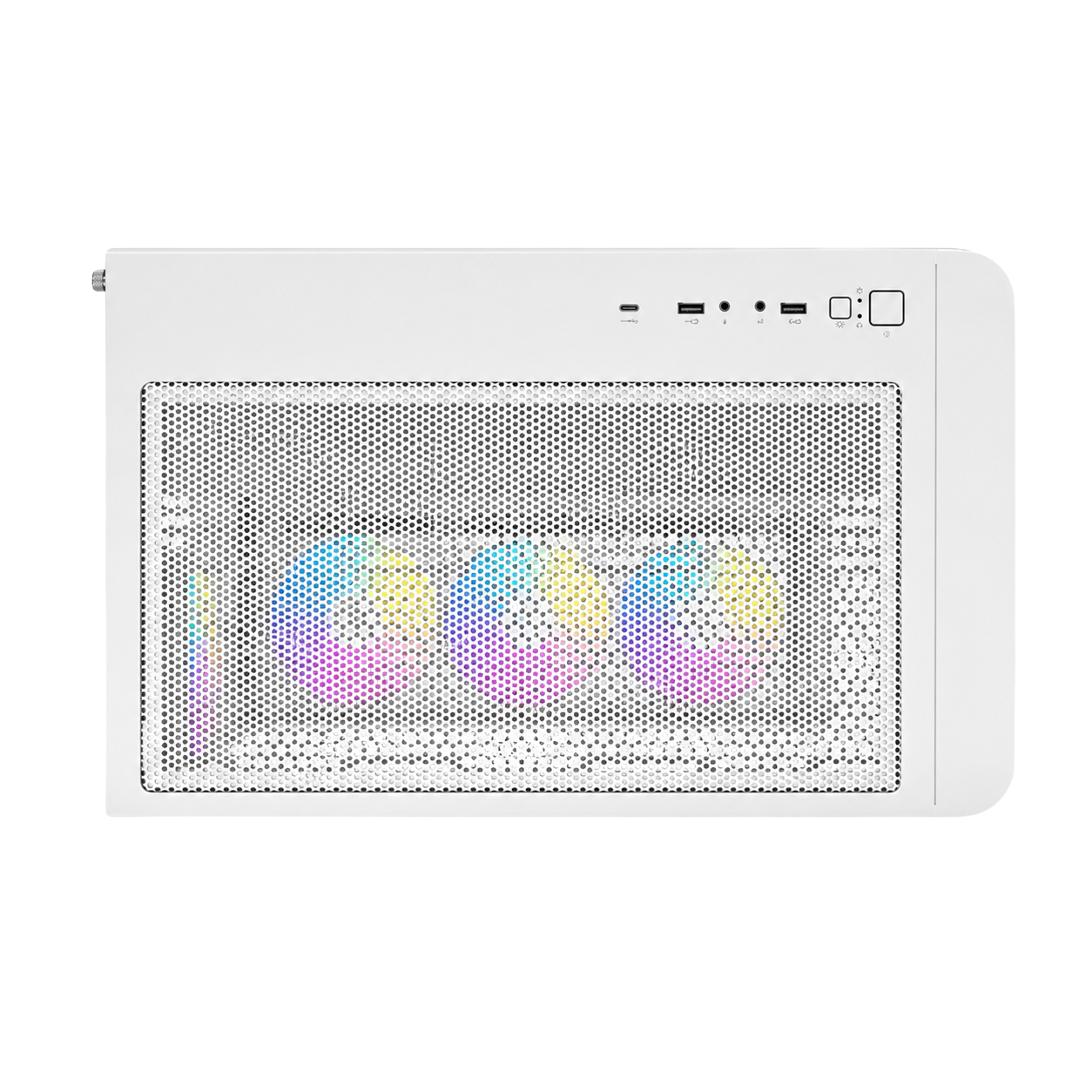 Gabinete Antec C5 Curve ARGB White ATX Mid-Tower Vidrio Templado Blanco
