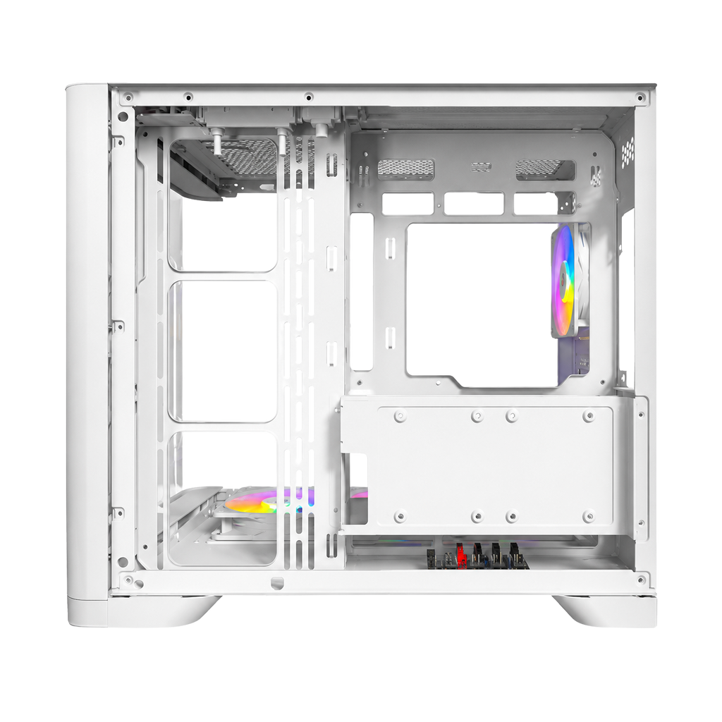 Gabinete Antec C5 Curve ARGB White ATX Mid-Tower Vidrio Templado Blanco