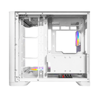 Gabinete Antec C5 Curve ARGB White ATX Mid-Tower Vidrio Templado Blanco