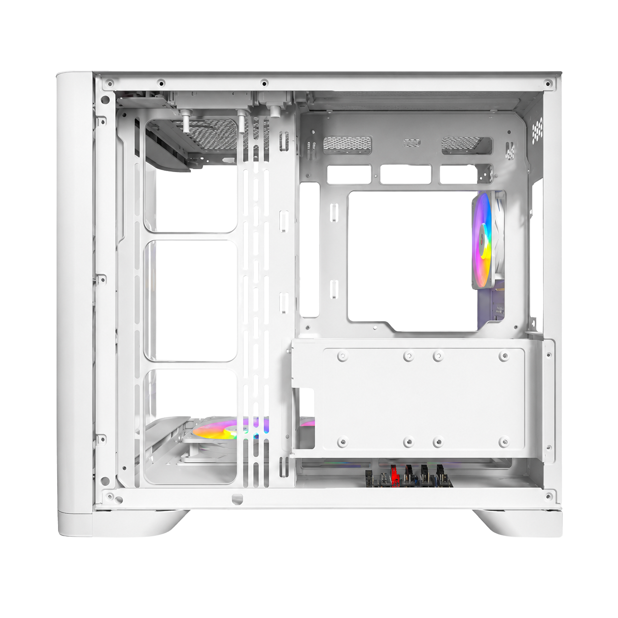 Gabinete Antec C5 Curve ARGB White ATX Mid-Tower Vidrio Templado Blanco