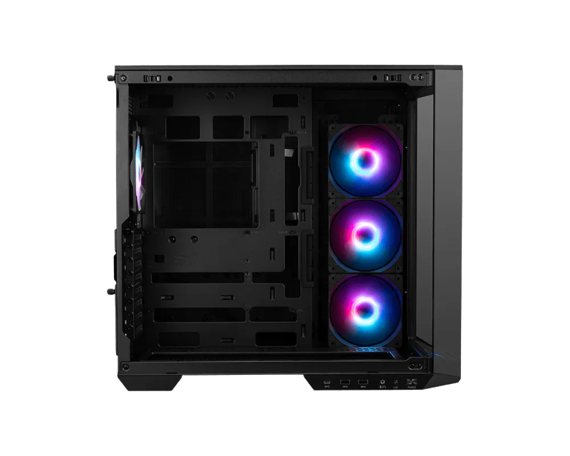 Gabinete MSI MAG Pano 100R PZ ATX Mid-Tower Panorámico 270° Back-Connect 4x ARGB