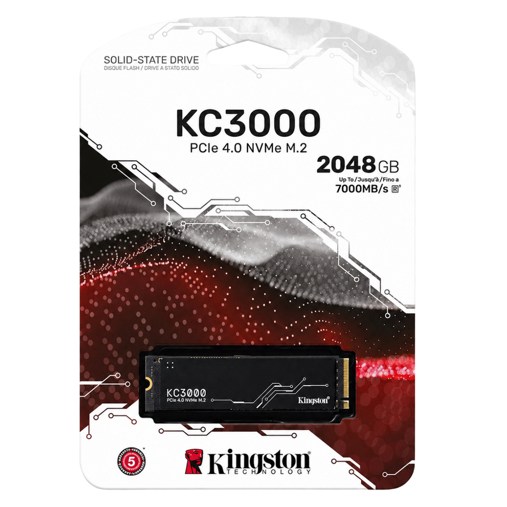 SSD Kingston KC3000 2TB M.2 2280 NVMe PCIe 4.0 7000MB/s