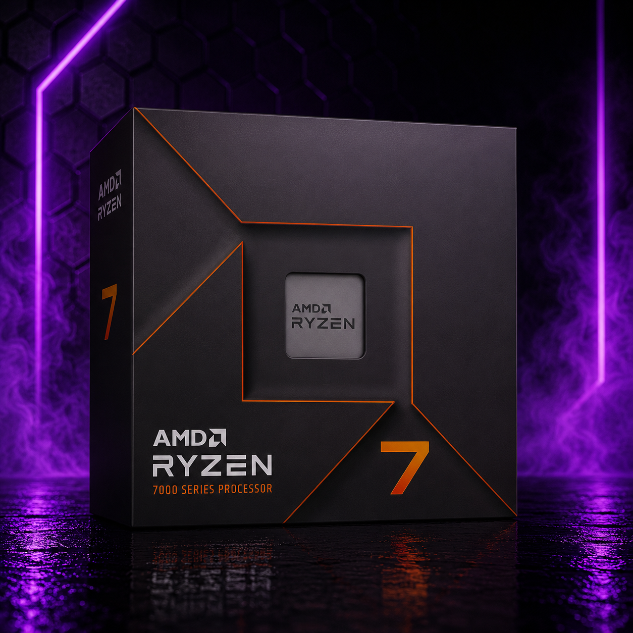 Procesador AMD RYZEN 7 7700X 4.5GHz 8 Núcleos AM5 Sin Cooler