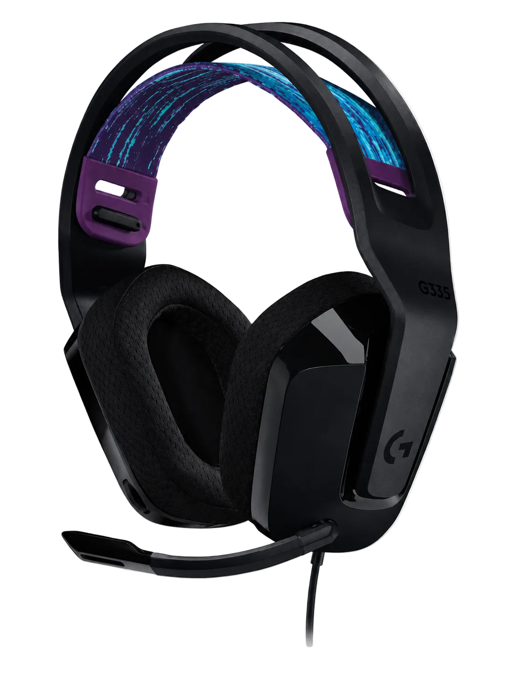 Audífono Gamer Logitech G335 Cableado 3.5mm Sonido Estéreo Negro