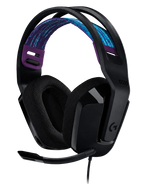 Audífono Gamer Logitech G335 Cableado 3.5mm Sonido Estéreo Negro